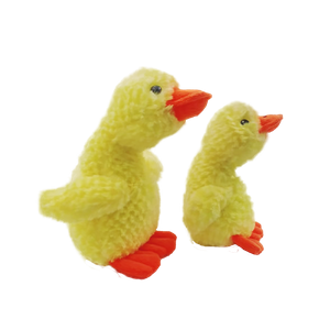 A Yellow Duckling Plush Toy with A Voice