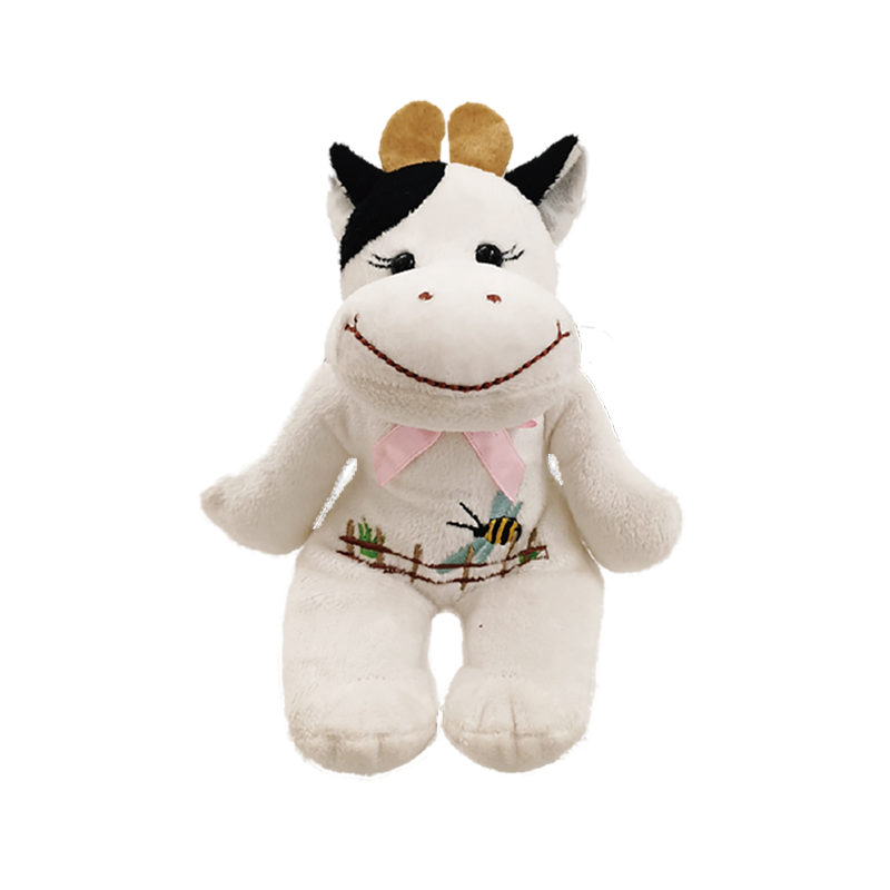 Farm Range- Charming Farmer's Cow Plush Toy 