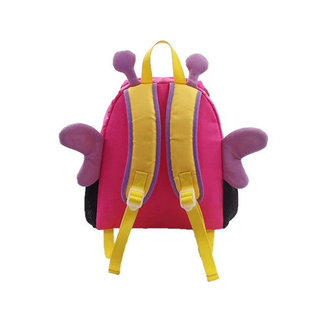 Pink Butterfly Children's Backpack From The Insect Series