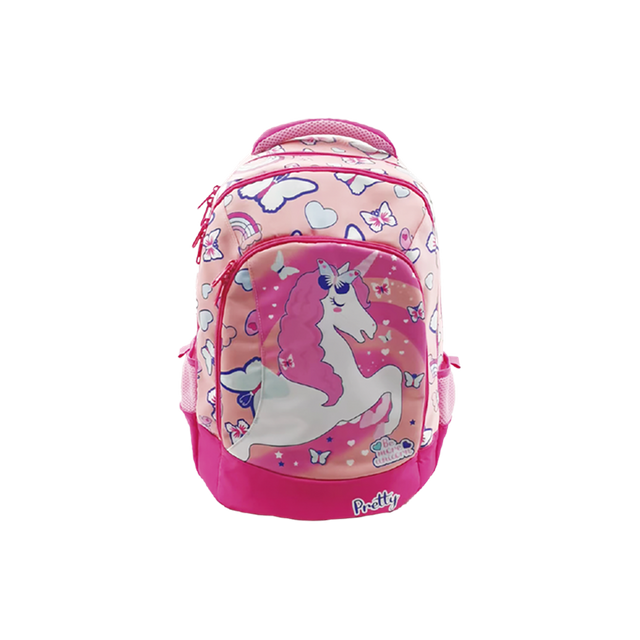 Mochila Infantil Menina Borboleta 3D - Resistente E Fofa Para 1-5 Anos