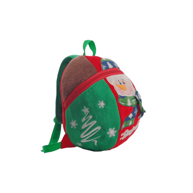 Christmas Sonwman Children's Plush Backpack