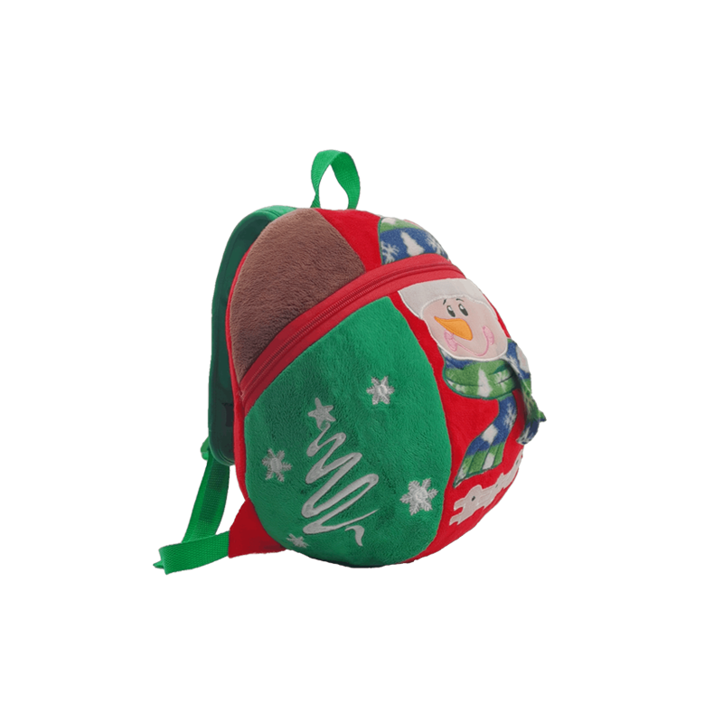 Christmas Sonwman Children's Plush Backpack