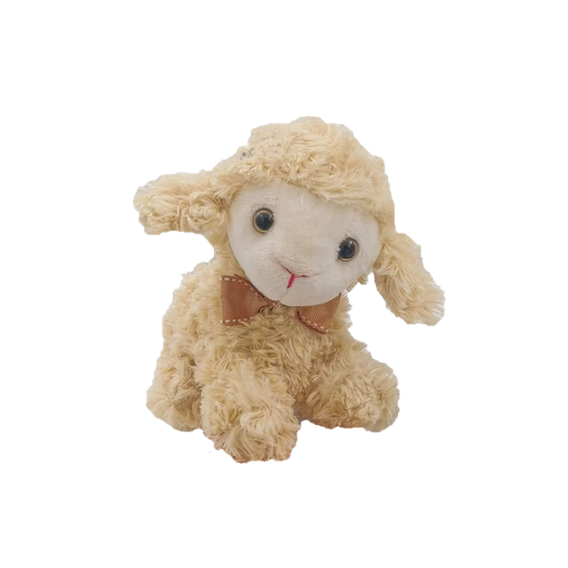 Stuffed Toy Cute Seated Lamb