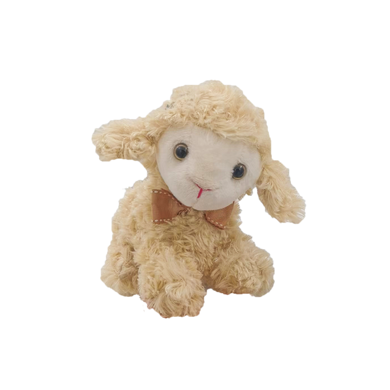 Stuffed Toy Cute Seated Lamb