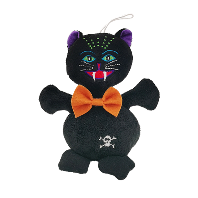 Embrace The Spooky Fun with Our Halloween Black Cat Plush Toy