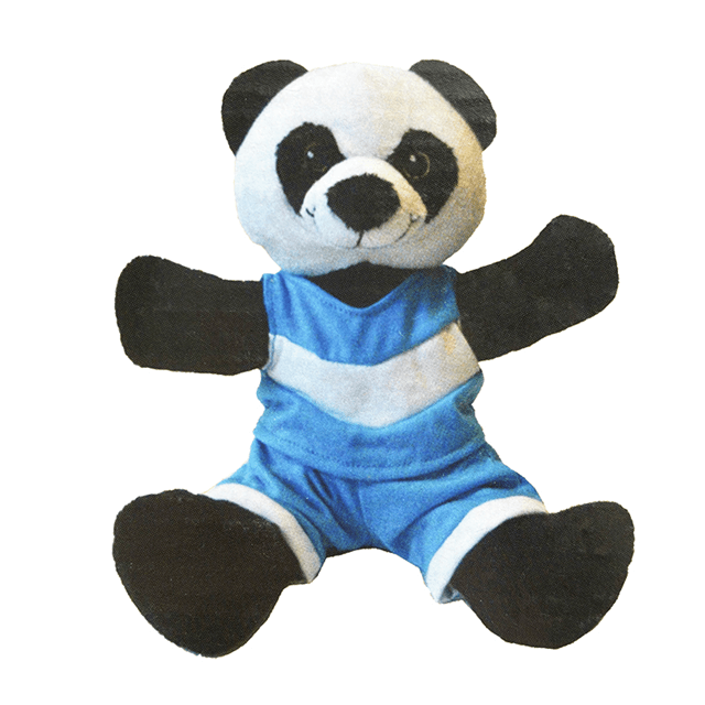 "Create Your Own Handmade Plush Panda Toy!