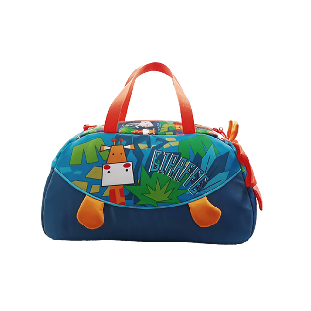 Printed Lion design Kids Duffle Bag