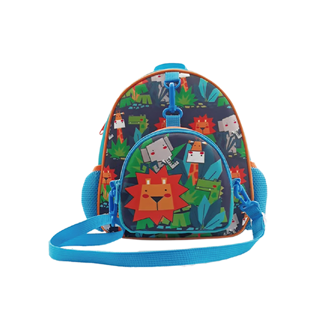 Forest Animals Print Backpack for Preschoolers